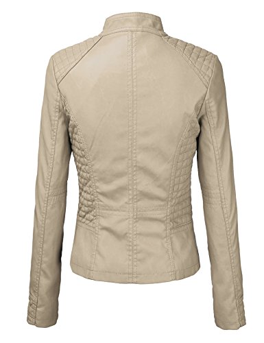 LL Womens Quilted Biker Jacket