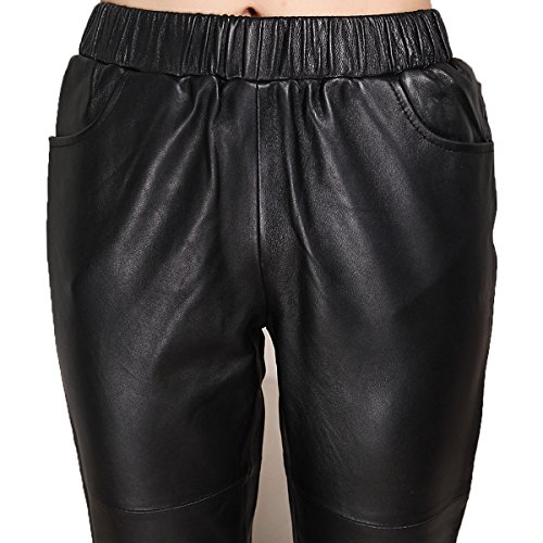 Humiture Genuine sheepskin Leather Trouser for Women 5532