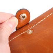 AINIMOER Luxury Large Women’s Genuine Leather Long Zipper Wallet Ladies Clutch Purse