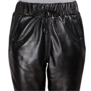 Humiture modern Lady’s Leather Pants genuine Sheepskin Leather Pants 5526