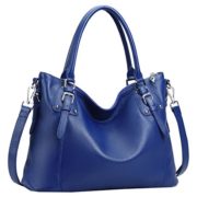 Heshe Womens Leather Vintage Handbags Shoulder Handbag Tote Top Handle Bag Cross Body Bags Satchel for Ladies Large Capacity