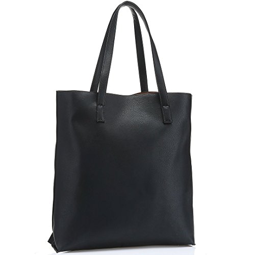JOYSON Women Handbags Vintage Tote Bags Shoulder PU Leather Bags Large Capacity Set