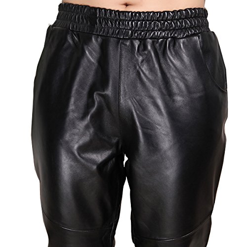 Genuine sheepskin Leather Trousersfor Women ,Genuien Leather Pants5537