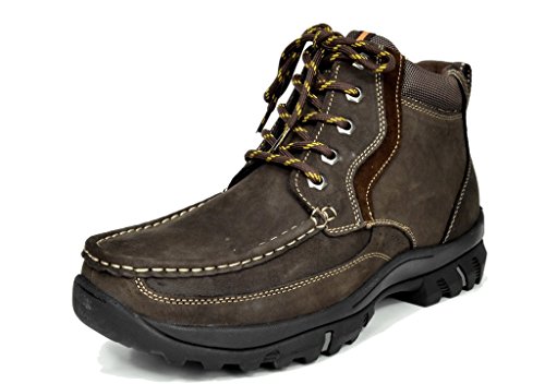 Bruno Marc Men’s Genuine Leather Rubber Outsole Classic American 6″ Work Boots