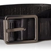 Calvin Klein Women’s 38mm Matte Leather Belt with Slits On Strap
