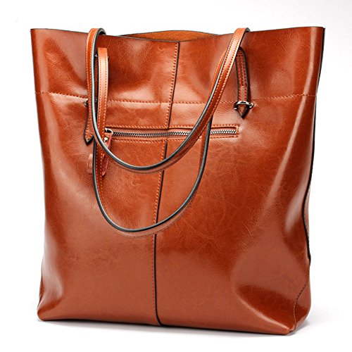 Covelin Women’s Handbag Genuine Leather Tote Shoulder Bags Soft Hot