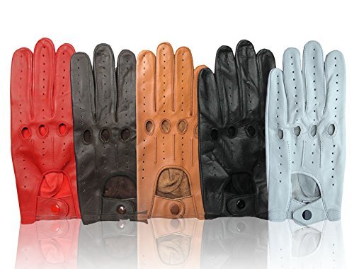 Men’s Leather Driving Gloves Genuine Top Quality Leather