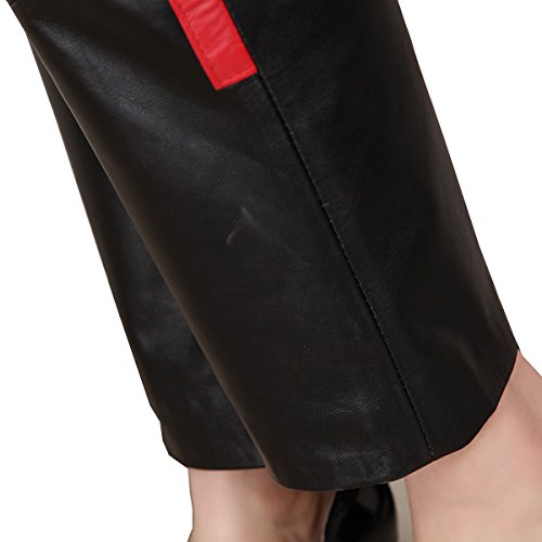 Genuine sheepskin Leather Trousers for Women ,Genuien Leather Pants5538