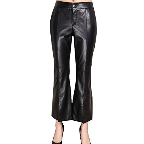 Genuine sheepskin Leather Trousersfor Women ,Genuien Leather Pants5534