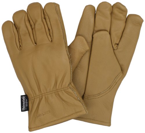 Carhartt Men’s Insulated Full-Grain Leather Driver Work Glove