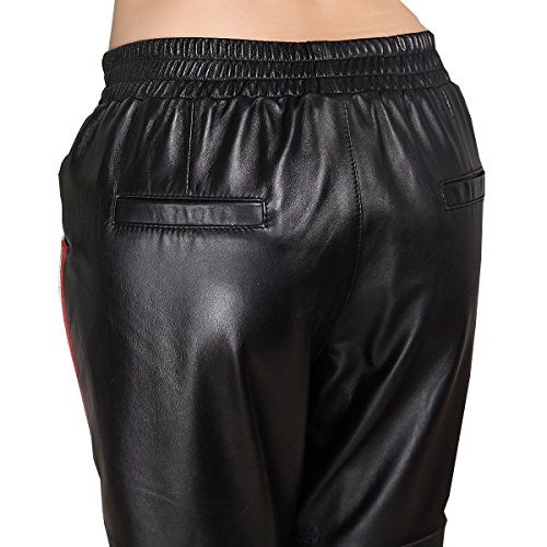 Genuine sheepskin Leather Trousers for Women ,Genuien Leather Pants5538
