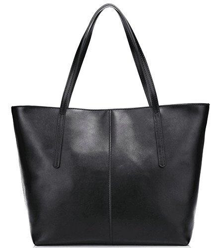 Obosoyo Women’s Handbag Genuine Leather Tote Shoulder Bags Soft Hot