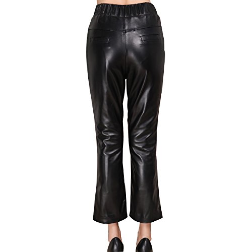 Genuine sheepskin Leather Trousersfor Women ,Genuien Leather Pants5535