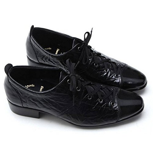 EpicStep Men’s Sylish Genuine Leather Shoes Dress Formal Business Casual Lace Up Oxfords Loafers
